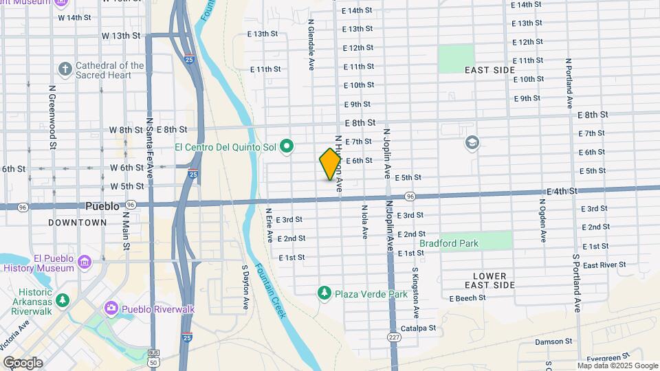 816 E 5th St Map and Location Details
