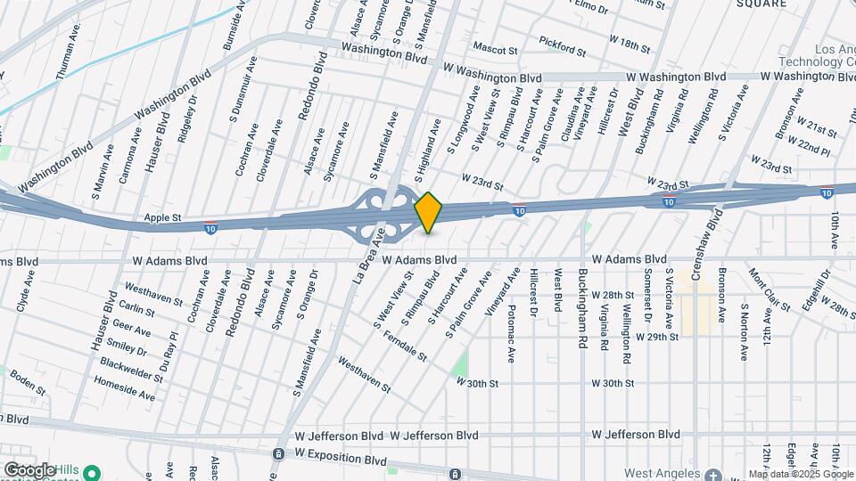 2152 S West View St Map and Location Details