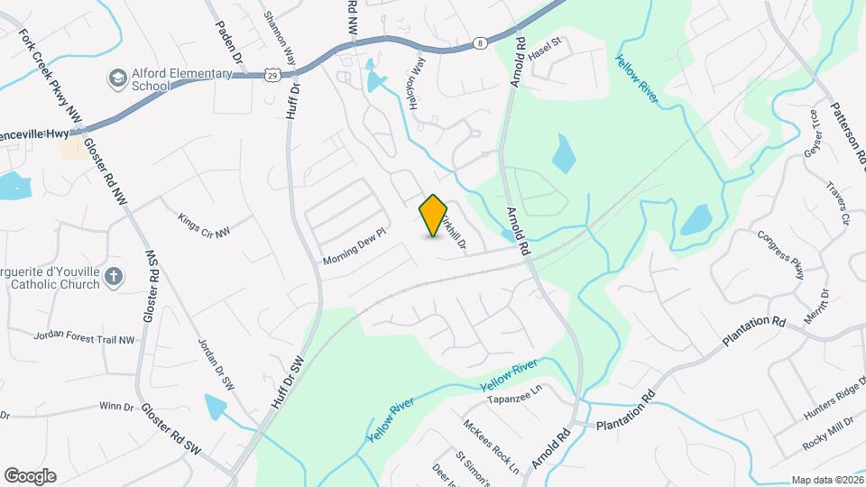 2662 Kirkhill Ct NW Mapa y Detalles de la Ubicación