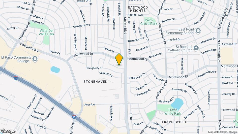 9669 Stonehaven Dr Map and Location Details