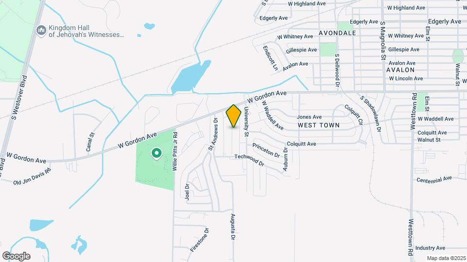1014 Davidson Dr, Unit A Map and Location Details