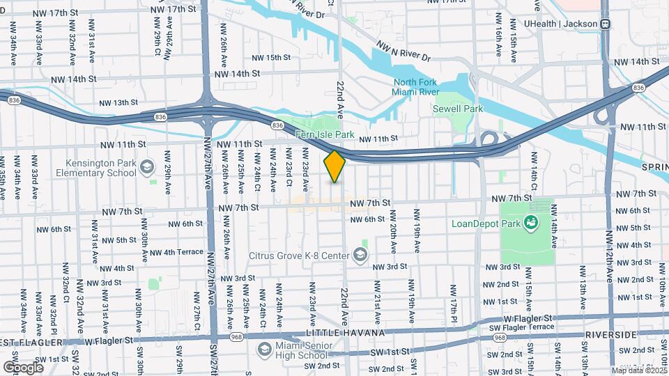 753 NW 22nd Ct Map and Location Details