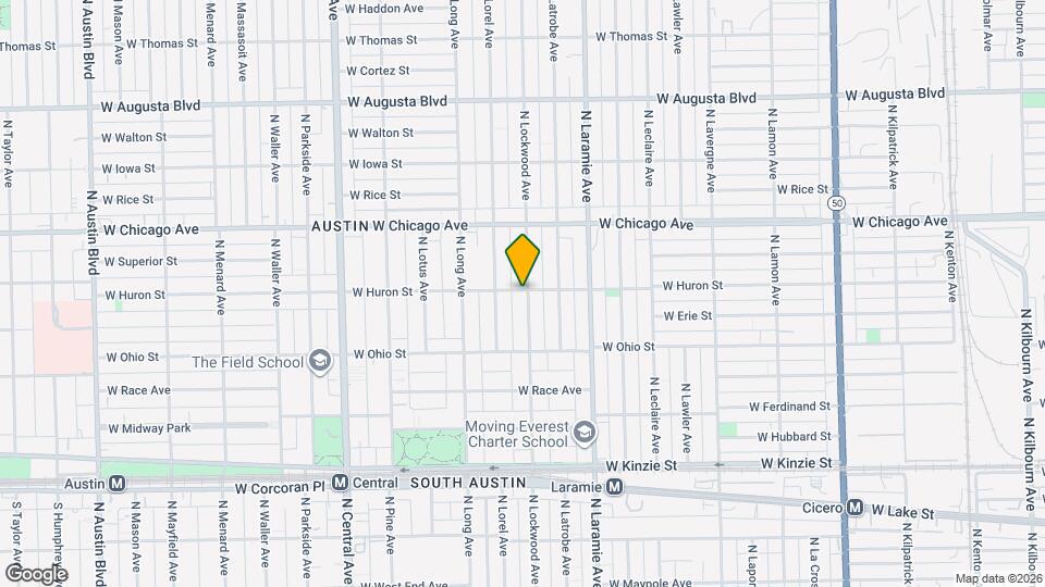 656 N Lockwood Ave Map and Location Details