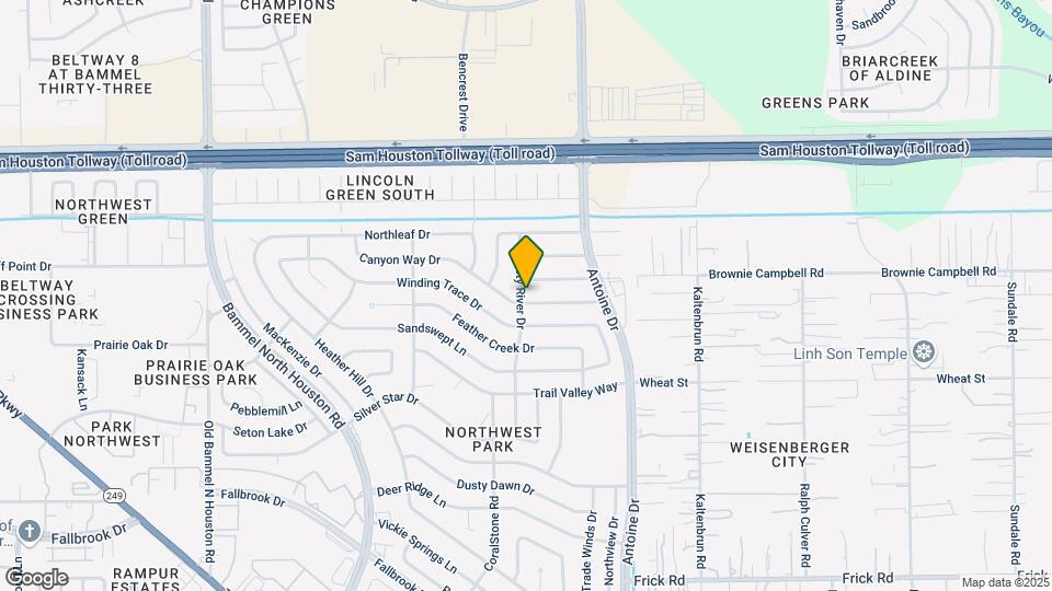 6662 Canyon Way Dr Map and Location Details
