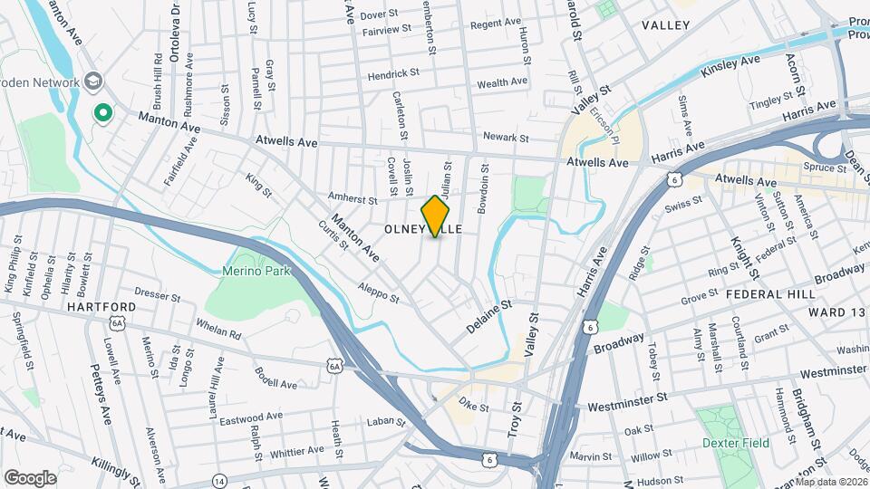 88 Julian St Map and Location Details