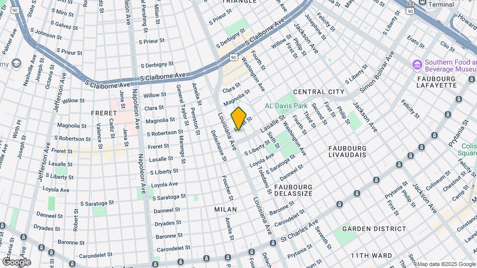 Flint Goodridge Mapa y Detalles de la Ubicación