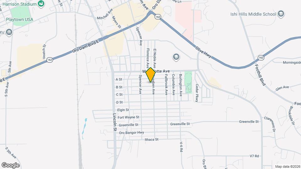 2350 B St Map and Location Details