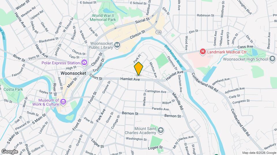 74 Hamlet Ave, Unit 1F Mapa y Detalles de la Ubicación