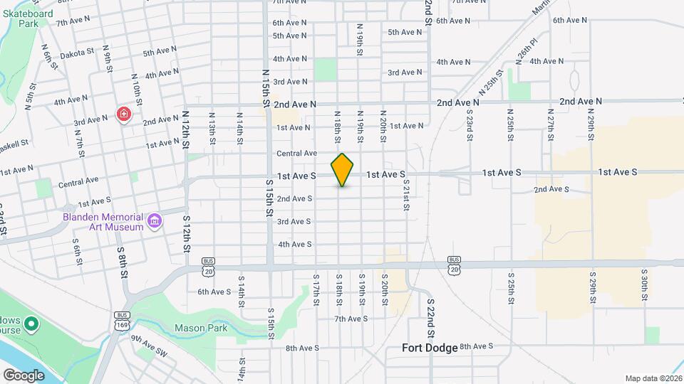 1802 2nd Ave S Map and Location Details