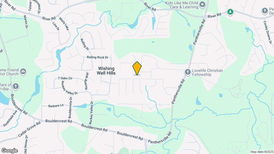 2500 Pendergrass Ln Map and Location Details