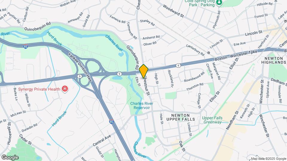 959 Chestnut St Map and Location Details