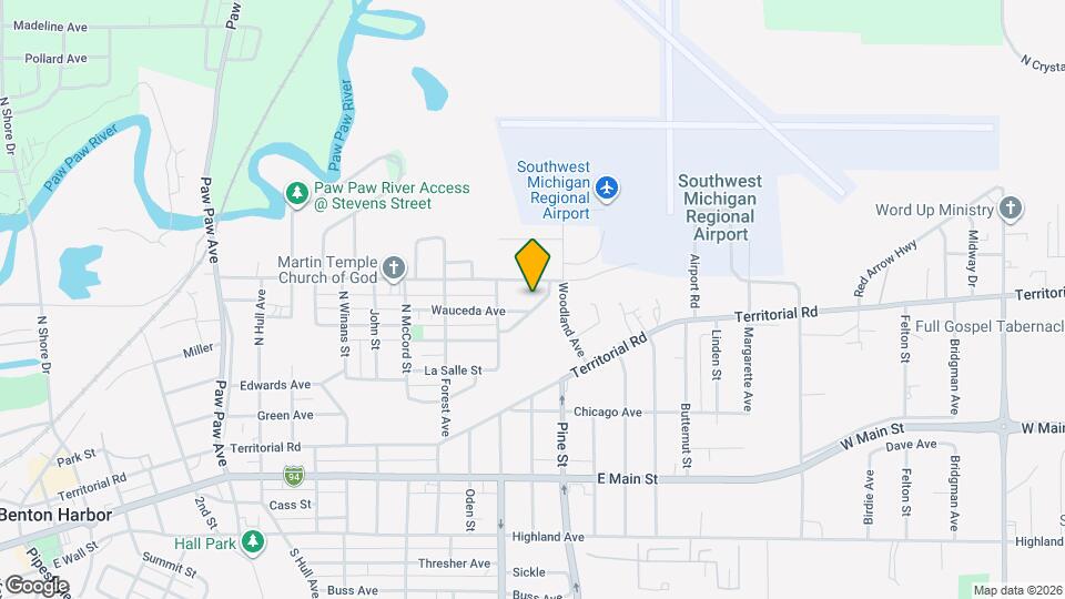 951 Wauceda Ave Map and Location Details