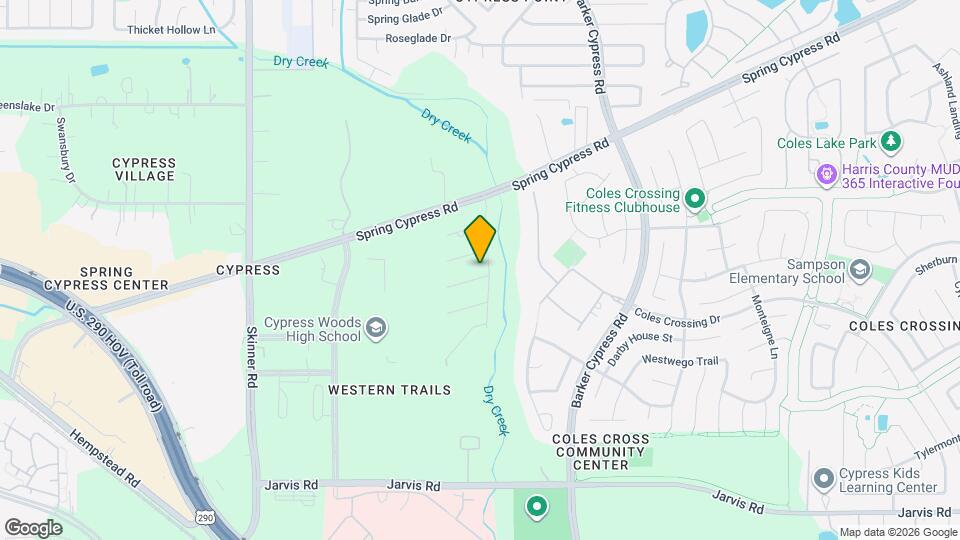 16506 Rawhide Trail Map and Location Details