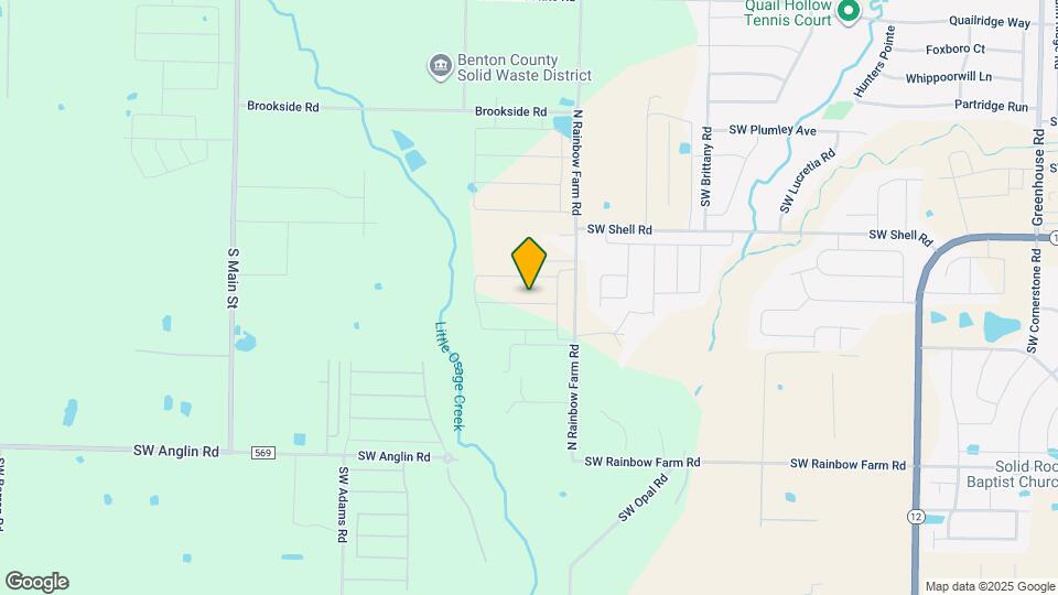 5302 SW Firethorn Ln Map and Location Details