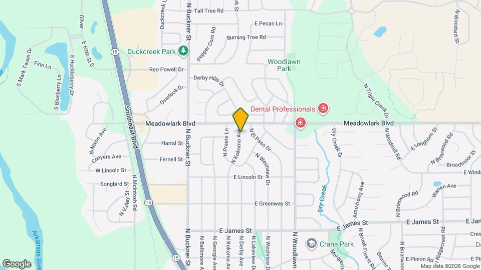 1440 N Kokomo Ave Map and Location Details