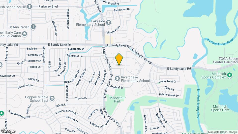 1052 Colonial Dr Map and Location Details