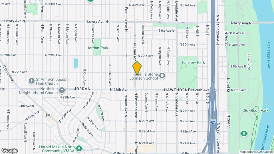 2642 Emerson Ave N, Unit 2 Mapa y Detalles de la Ubicación