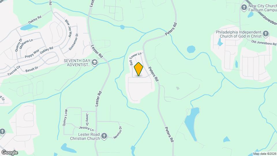 7313 Monastery Rd Map and Location Details