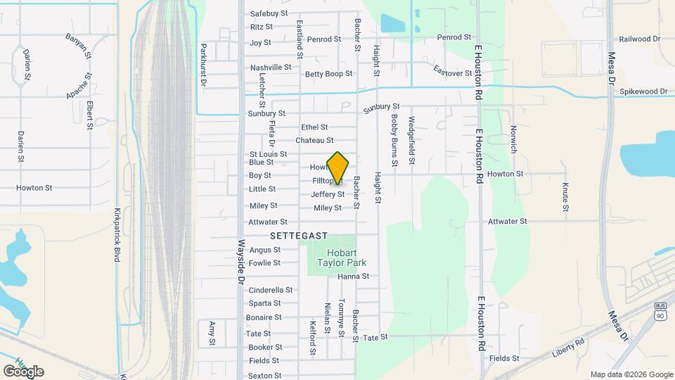 8115 Jeffery St Map and Location Details