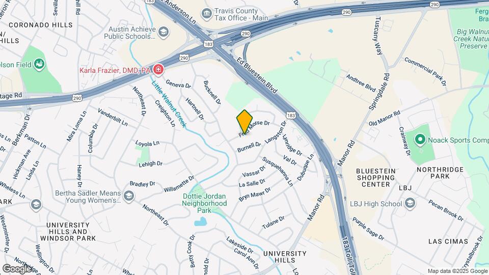 7101 Fred Morse Dr Map and Location Details