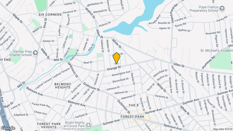 242 Orange St Map and Location Details