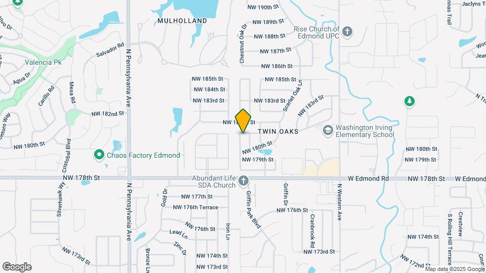 18120 Chestnut Oak Dr Map and Location Details