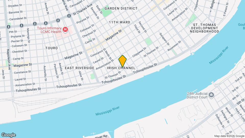 602 Eighth St Map and Location Details