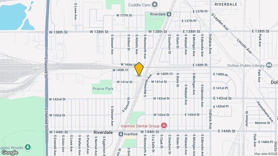 14039 S Atlantic Ave Map and Location Details