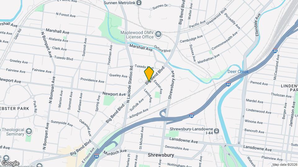 7608 Big Bend Blvd Map and Location Details