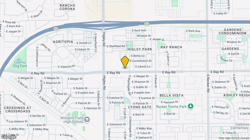 3369 E Liberty Ln Mapa y Detalles de la Ubicación