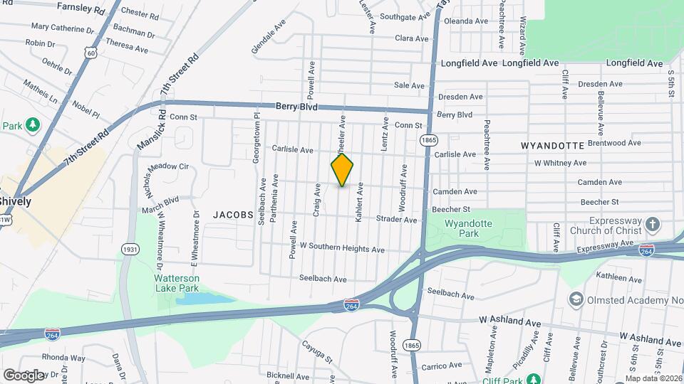 3657 Wheeler Ave Mapa y Detalles de la Ubicación