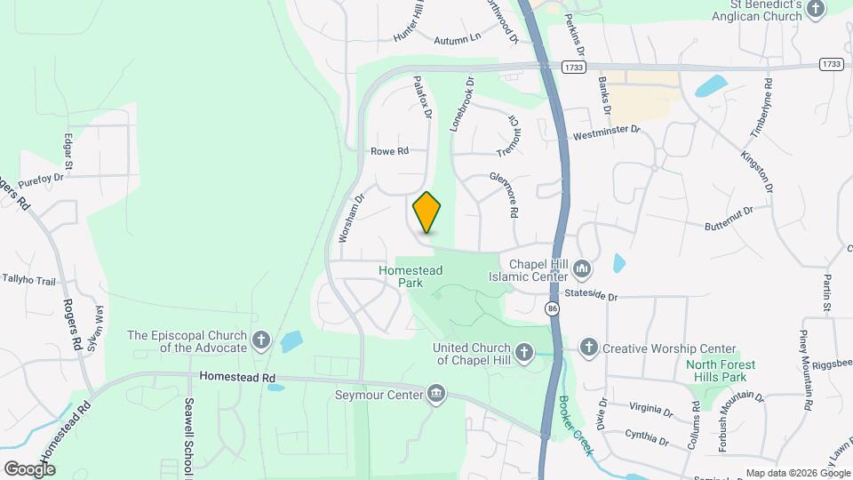 420 New Parkside Dr Map and Location Details