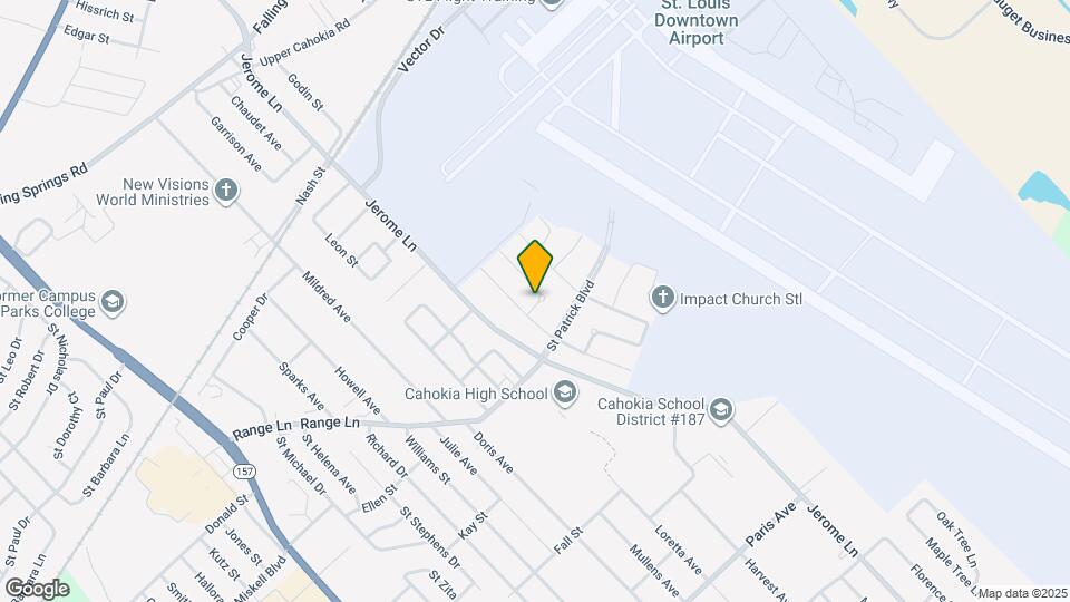 870 St Cletus Dr Map and Location Details