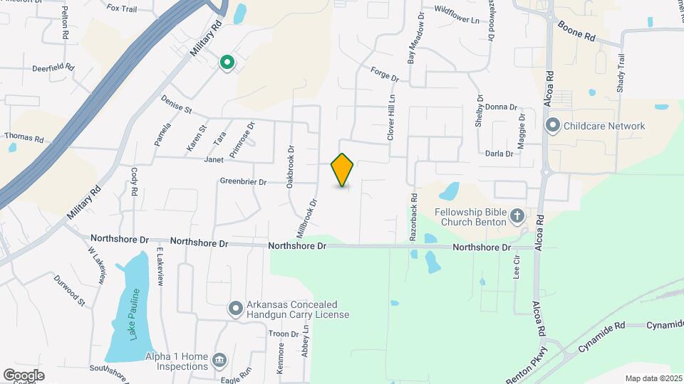 3153 Stonewall Dr Mapa y Detalles de la Ubicación