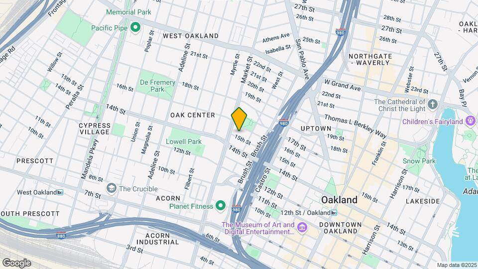 824 15th St Map and Location Details