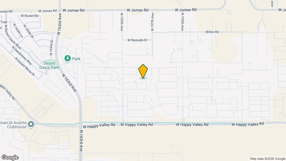 15804 W Cottontail Ln Map and Location Details