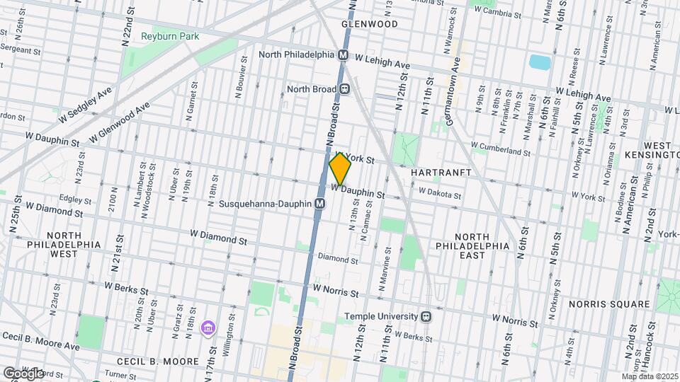 2264 N Park Ave Map and Location Details