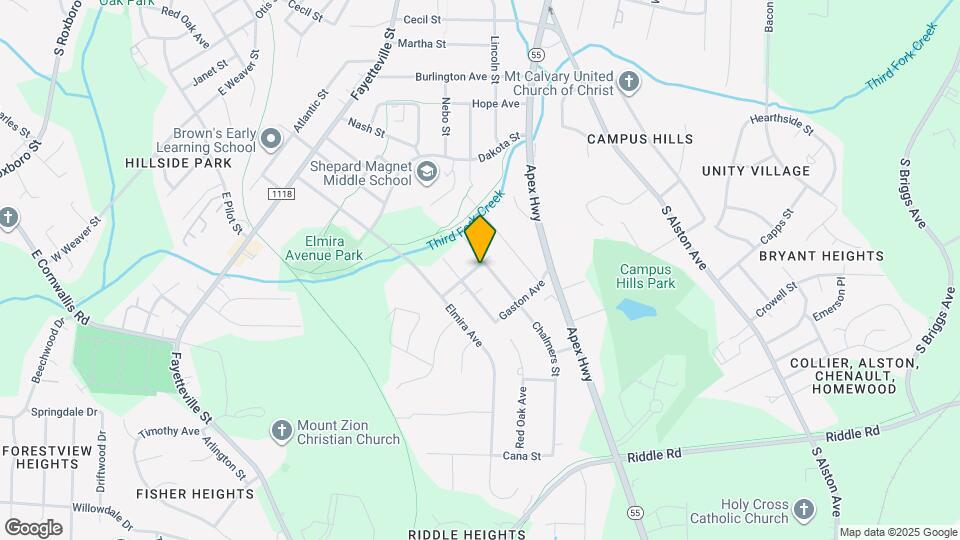 900 Chalmers St Mapa y Detalles de la Ubicación