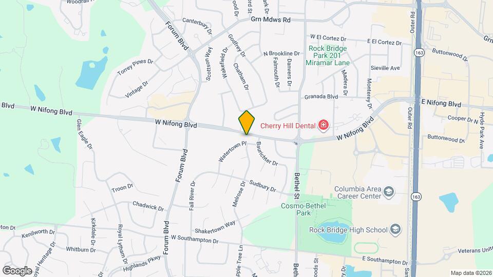 4005 Watertown Pl Map and Location Details