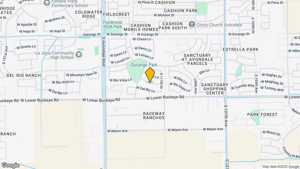11209 W Rio Vista Ln Map and Location Details