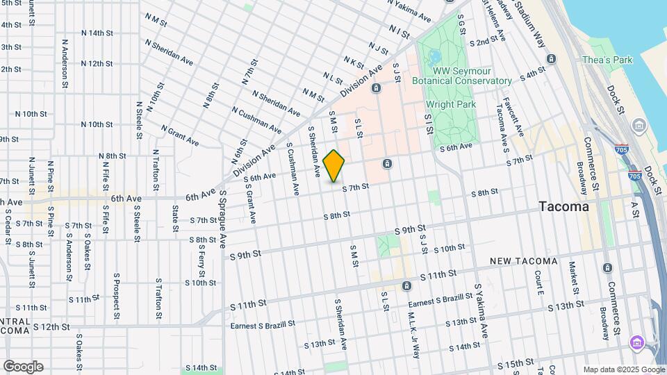 1309 S 7th St Map and Location Details