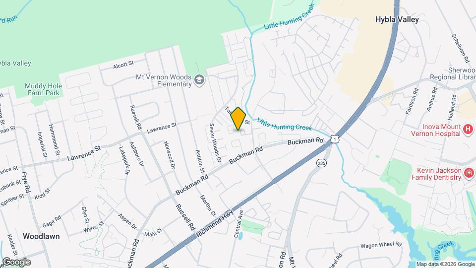 3911 Woodhue Pl Map and Location Details