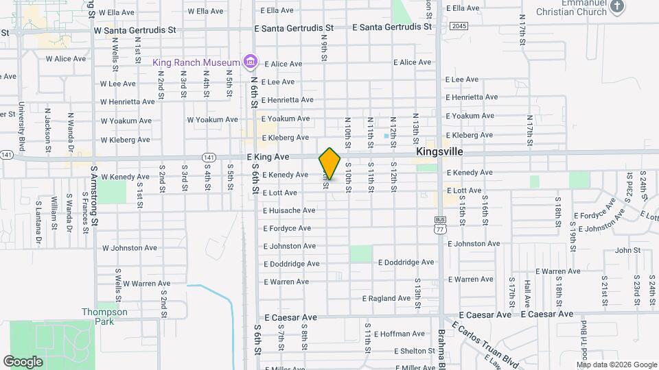 502 E Lott Ave, Unit L Map and Location Details