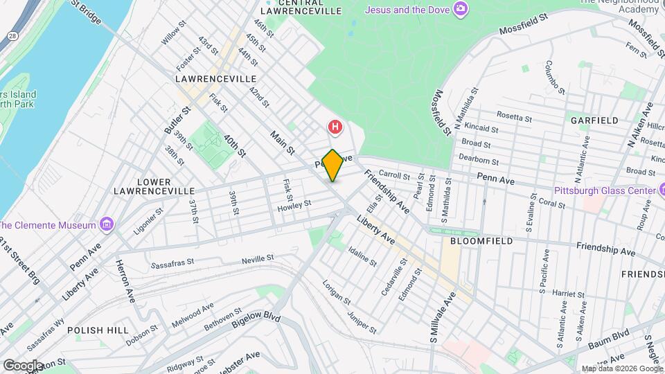 4213 1/2 Main St Map and Location Details