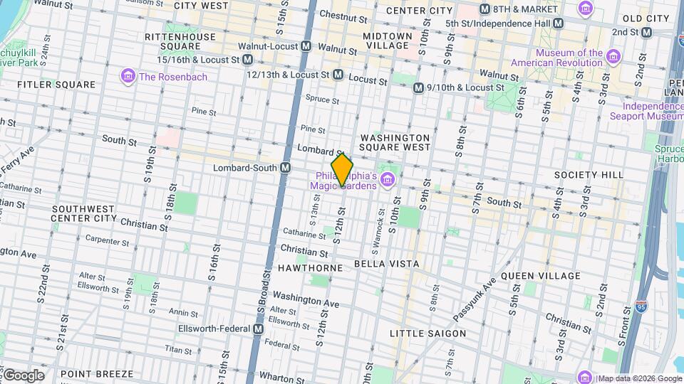 622 S 12th St Map and Location Details