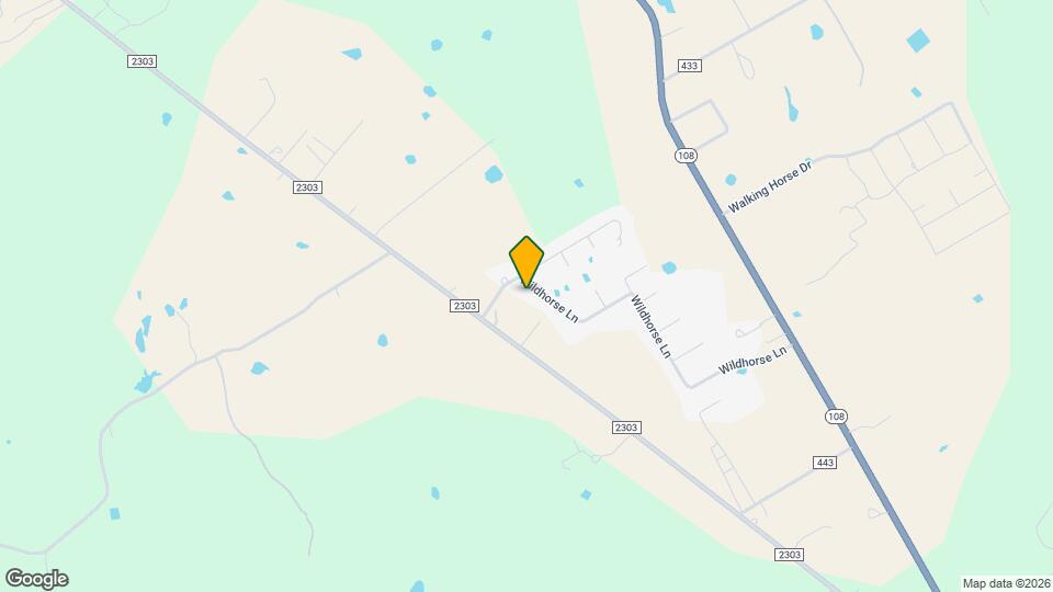 1667 Wildhorse Ln Mapa y Detalles de la Ubicación