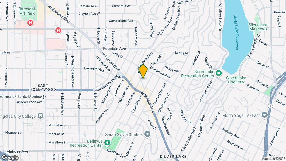 1630 Griffith Park Blvd Map and Location Details