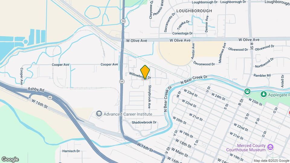 1630 Willowbrook Dr Map and Location Details