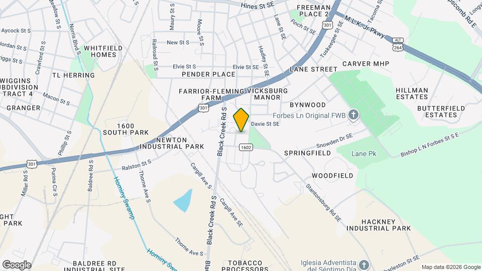 1504 Coleman St SE Map and Location Details