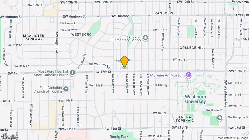 2910 SW 17th St Map and Location Details